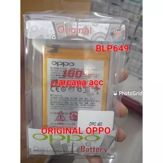 Oppo A83 baterai battery batre baterei Oppo A83 BLP649 ORIGINAL NEW