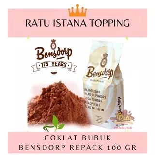 COKLAT BUBUK BENSDORP-COCOA POWDER-CACAO POWDER BENSDROP-COKELAT BUBUK TABUR (100 GR)