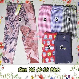 Celana Anak & Bayi | Legging Callysta Size XS M L XL XXXL (1-14 Thn)