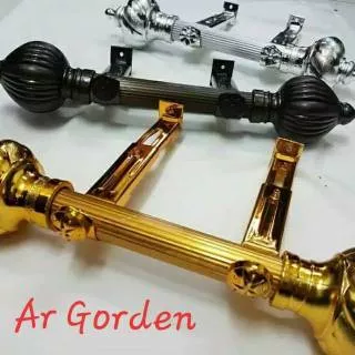 (COD) BESI GORDEN SET GOLD BLACK SILVER