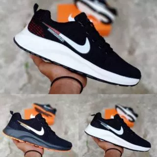 Sepatu Nike Air Max Zoom Flyknit Premium Pria Murah / Casual Running Lari Sekolah Kuliah Cowok Main