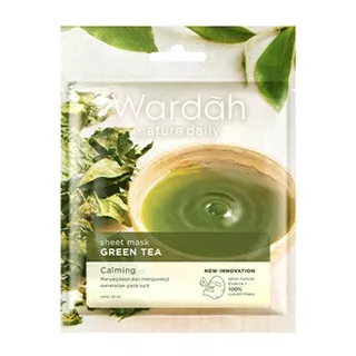 Wardah Nature Daily Sheet Mask Green Tea 20 ml
