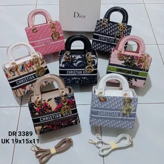 Tas lady dior import / Tas wanita import dior 3389 / Tas dior kotak