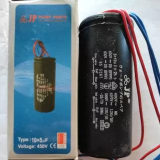 Capacitor Kapasitor JP Mesin Cuci 5+10 uf