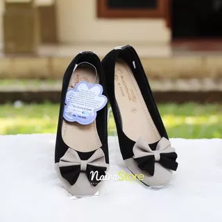 Sepatu Black Panda Yuri Black Grey