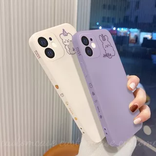 Silicone Phone Case Xiaomi Redmi Note10 9C NFC 9A 10 9T 9 x9AT Mi POCO X3 POCO X3 NFC POCO X3 PRO POCO M3 POCO C3 Redmi Note9 Note8 Note10Pro Note10S A15 A16 Reno 6 A54 A74 A12 A7 A5S Side Parrern Straight Cube Cute Bear Rabbit with Hats Soft Phone Case