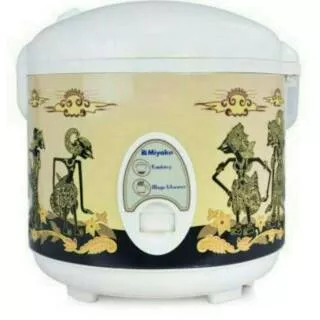 Magic com / rice cooker miyako 508 batik wayang 1,8 liter tanggung murah awet bagus garansi 1 tahun