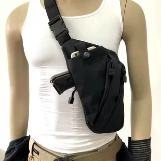 Tas selempang waistbag tas holster hs Glock sigsauer Beretta makarov