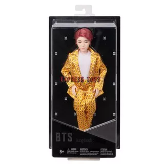 Boneka BTS Jungkook Mattel Idol Doll Mattel Barbie Ken Jung Kook BTS