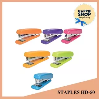 staples hd - 50 stapler joyko steples warna stepler sedang stationery murah