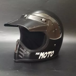 HELM MINI MOTO FINO ASLI ORIGINAL sudah sertifikat SNI PLUS PET PAUL PEAK MODEL MOTO3