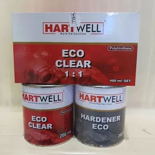 Clear Hartwell Eco Clear 1:1 400ml + Hardener 400ml