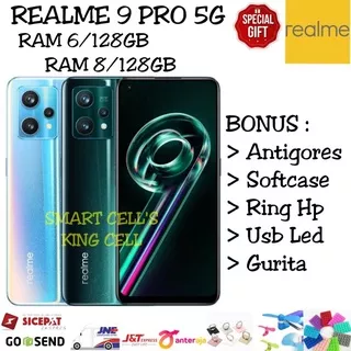 REALME 9 PRO 5G RAM 6/128 & RAM 8/128GB GARANSI RESMI REALME INDONESIA