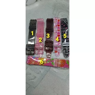 strap tali jam tangan swatch transparan size 17 mm tali jam tangan swatch cewek tali swatch tali jam