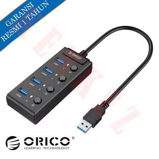 ORICO W9PH4 USB Hub 4 Port USB 3.0 - Hitam