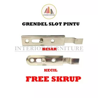 HK Grendel Kecil Slot Pintu / Slot Pintu / Lemari Kecil / Grandel Pintu