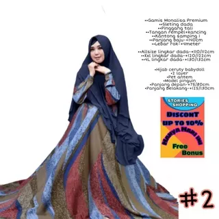 Gamis Murah Bayar Cod Monalisa Ori Syari Navy Azka Gamis Sahira Motif Abstrak Fashion Muslim Wanita