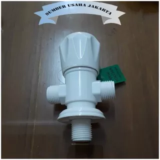 SOLIGEN Stop kran keran PVC shower T cabang kloset jet bidet double SUJ