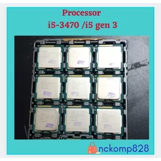 Processor intel core i5 3470 - core i5 gen 3 socket 1155