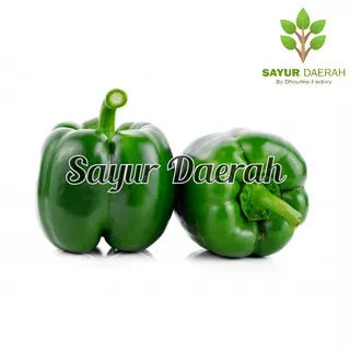 PAPRIKA HIJAU PREMIUM 500 Gr | SAYUR DAERAH