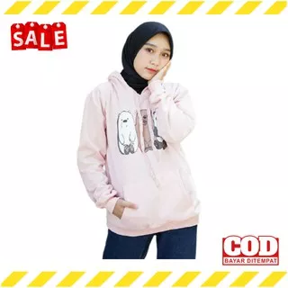 Switer Hudi Hoodie Wanita Cute Panda Hoodie sweater sweter switer sweeter cewek murah premium SWEATER RAJA