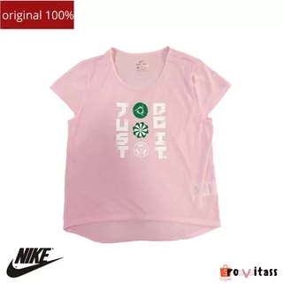 Nike Dri - Fit Top sport Woman Pink / Baju Olahraga Wanita / Baju Nike Dri Fit / Baju Nike Wanita / Baju Pink Wanita / Baju Nike Original 100%