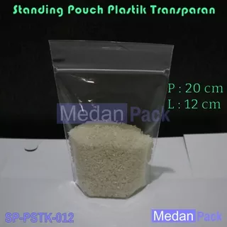 Standing Pouch Zip Lock 12 x 20 cm per 50 pcs