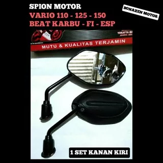 Spion Vario 110 125 150 Techno CBS - Beat Karbu FI Esp / Ukuran Standar / Set Kanan Kiri / YTH