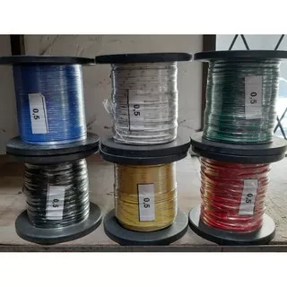 Kabel Bintik 0.5 mm | 100 Meter | Kabel Tembaga | Kabel Roll Serabut