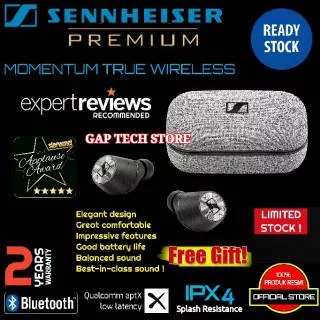 Sennheiser MOMENTUM True Wireless / MOMENTUM TW Premium Bluetooth In-Ear Headphones Original