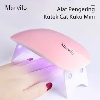 [READY] Marvilo Alat Pengering Kutek Cat Kuku Mini Pink / Putih