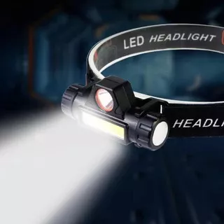 Senter Kepala Cas Magnet LED COB Rechargeable / headlamp sorot/tipe SX-T101
