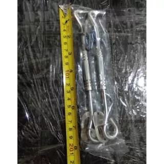 Hak Angin 8 isi 2 pcs | Cantolan Jendela Jumbo | Hak Jendela 8 inc isi 2 pcs