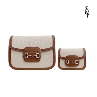 SNY x Aita Christina - Jackson Brown Canvas Bag | Shoulder & Crossbody Bag