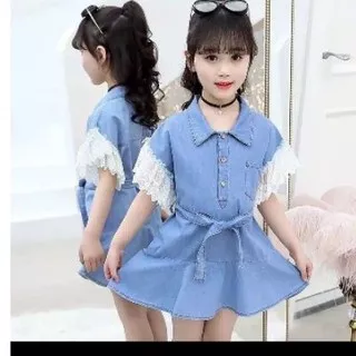 dress levis import-dress anak import