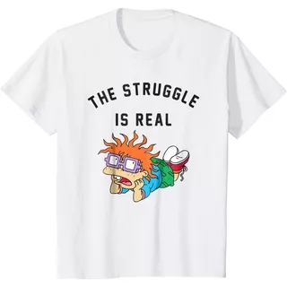 Baju Anak Rugrats Chuckie Finster Struggle Is Real T-Shirt