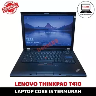 Laptop Lenovo ThinkPad T410 Camera Core i5 RAM 4GB Murah Bergaransi Shopee Betet89