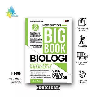 New Edition Big Book Biologi SMA Kelas X, XI, & XII