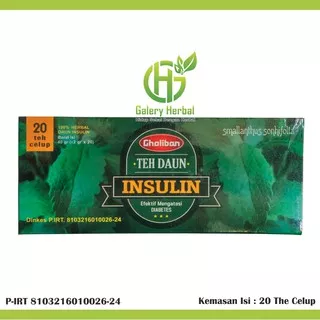 TEH CELUP DAUN INSULIN GHOLIBAN | TEH INSULIN ASLI | UNTUK DIABETES KERING JAMINAN 100% ORIGINAL