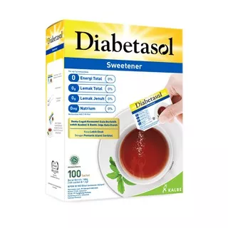 Diabetasol Sweetener 100 sachets | Gula Diabetasol