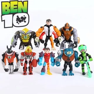 ACTION FIGURE BEN 10 / BEN TENNYSON ALIEN KIDS TOYS TOPPER MAINAN PAJANGAN HIASAN