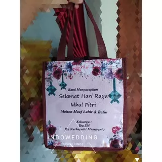 Tas Lebaran THR Tas Idul Fitri Tas Aqiqah Tedak Siten Wedding Pernikahan Tahlil Haul Berkat Ulang Tahun Ultah Anak Tedhak Siten