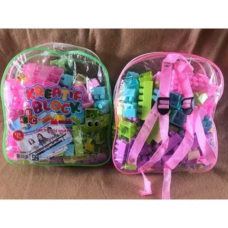 LEGO KREATIF BLOCK TAS ISI 136pcs