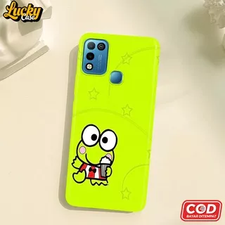 [A18] - CASE Infinix Hot 10 Play - Case Gambar Karakter Keroppi Case Hp Terbaru Casing Hp Hardcase 3D Fullprint Case Murah terlaris Populer Softcase