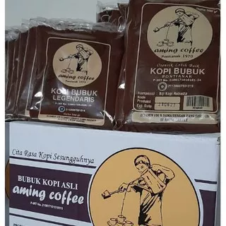 kopi bubuk legendaris Aming asli pontianak / Kopi Bubuk Aming Coffee Khas Pontianak Kalimantan 200gr