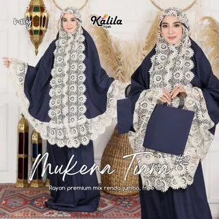 (BIG RAMADHAN SALE) MUKENA TIARA #2 by Kalila Hijab Fashion Solo Bestseller