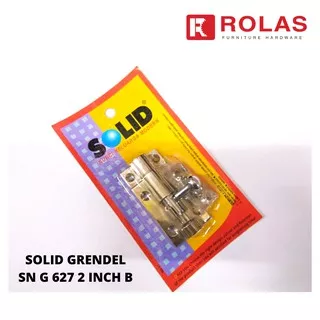 SOLID GRENDEL G 627- 2 INCH / GRENDEL PINTU 2 INCH / SLOT PINTU KECIL / GRENDEL SOLID SN