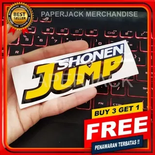 SHONEN JUMP STIKER CUTTING STICKER MOBIL OUTDOOR KUALITAS IMPORT SATUAN