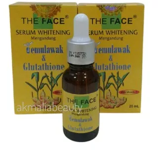 SERUM TEMULAWAK THE FACE WHITENING BPOM