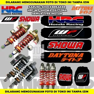 Sarung Shockbreaker SHOWA HRC DAYTONA WP / Cover Shockbreaker / Sarung Shock Premium Universal